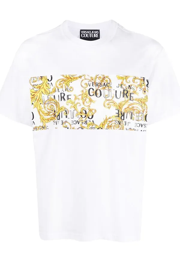 Versace Jeans Couture Baroque t-shirt - Vit