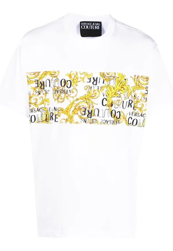 Versace Jeans Couture Baroque t-shirt - Vit