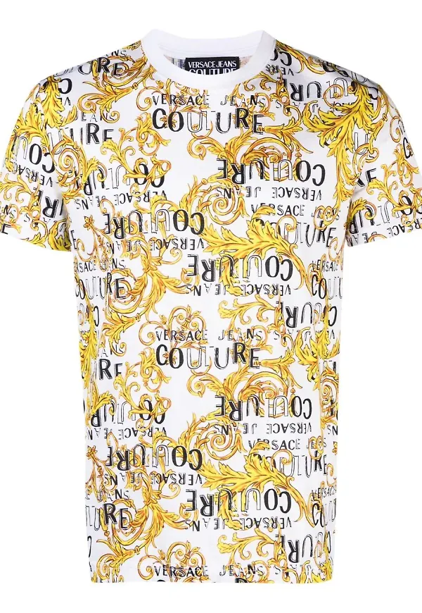 Versace Jeans Couture Baroque t-shirt - Vit