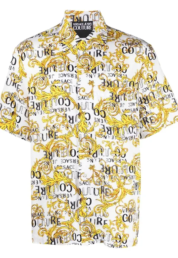 Versace Jeans Couture Baroque t-shirt - Vit