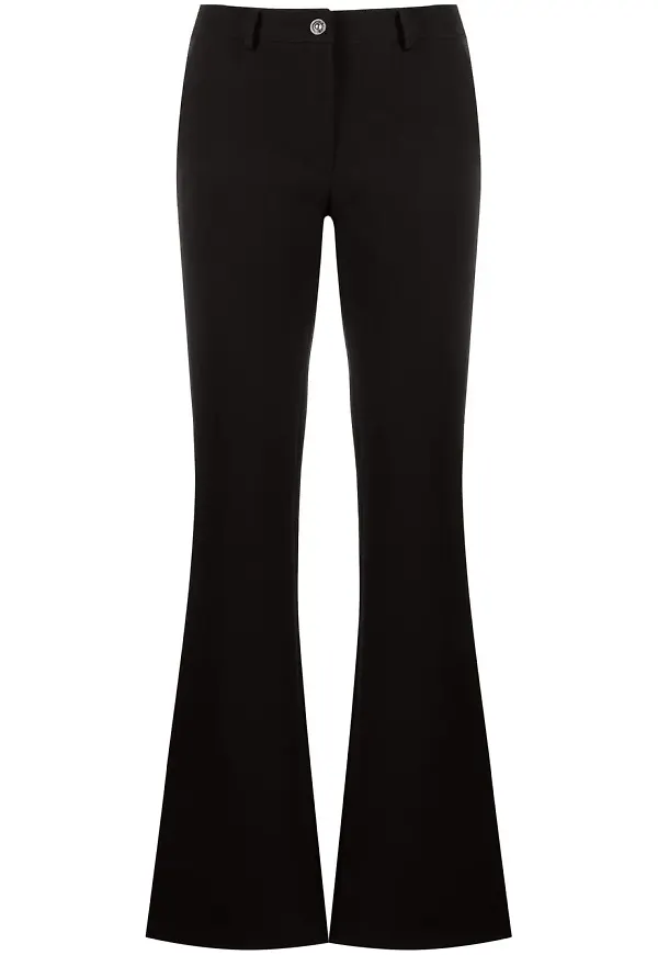 Versace Jeans Couture byxor i bootcut-modell - Svart