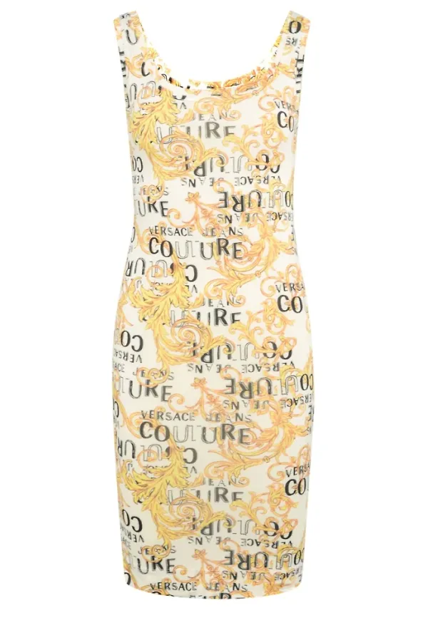 Versace Jeans Couture Dresses Vit, Dam