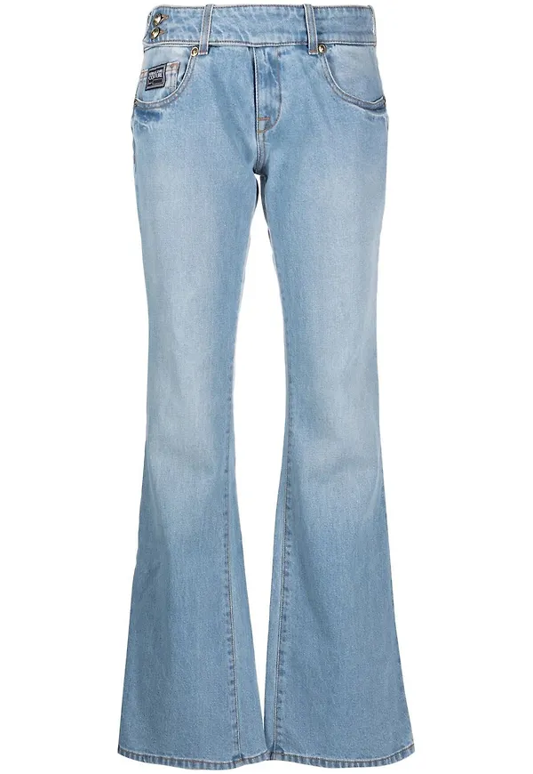 Versace Jeans Couture flare-jeans - Blå