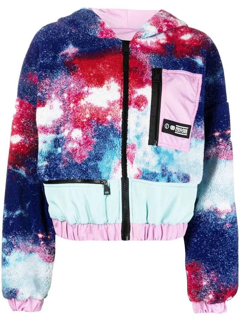 Versace Jeans Couture jacka med dragkedja - Blå