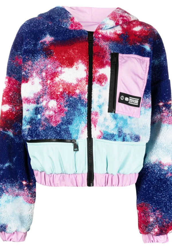 Versace Jeans Couture jacka med dragkedja - Blå