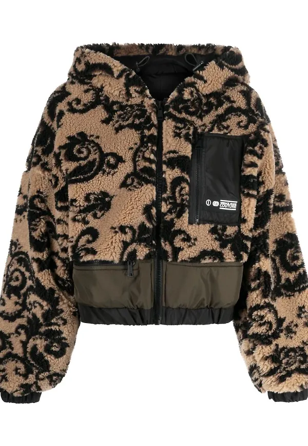 Versace Jeans Couture jacka med dragkedja - Neutral
