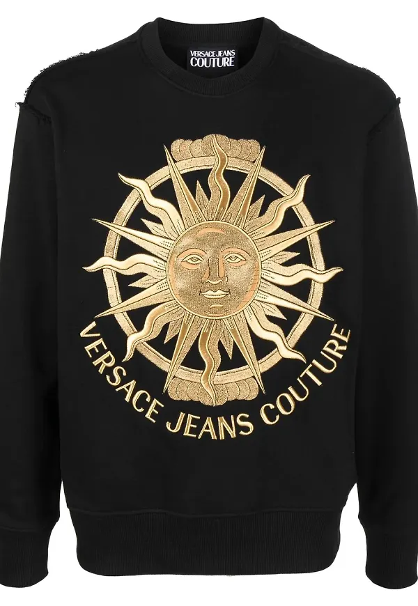 Versace Jeans Couture Medusa sweatshirt - Svart