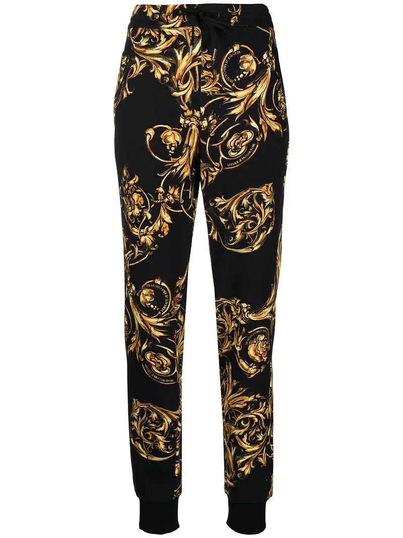 Versace Jeans Couture Regalia Baroque mjukisbyxor - Svart