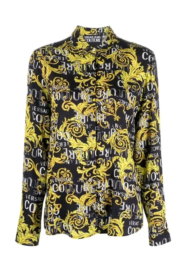 Versace Jeans Couture Shirts Gul, Dam