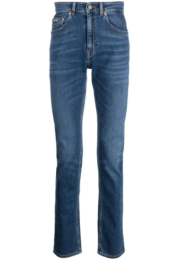 Versace Jeans Couture skinny-jeans - Blå