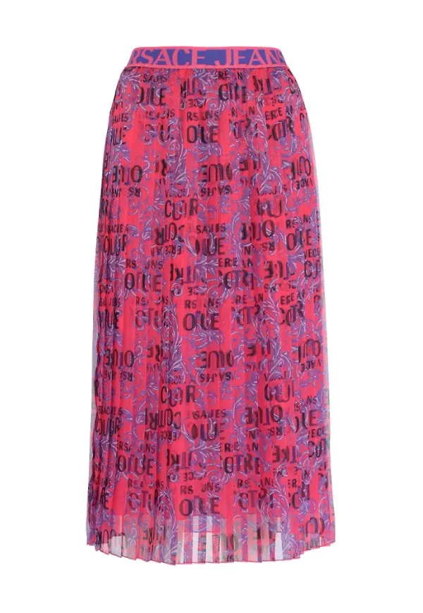Versace Jeans Couture Skirts Rosa, Dam