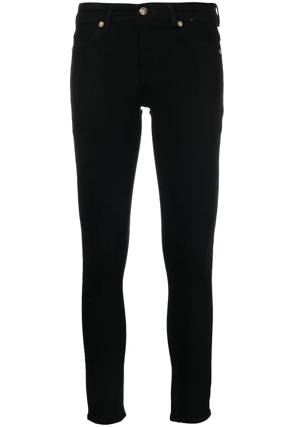 Versace Jeans Couture slim fit-jeans i stretch - Svart
