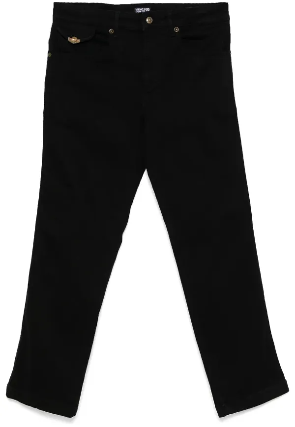 Versace Jeans Couture straight-jeans - Svart