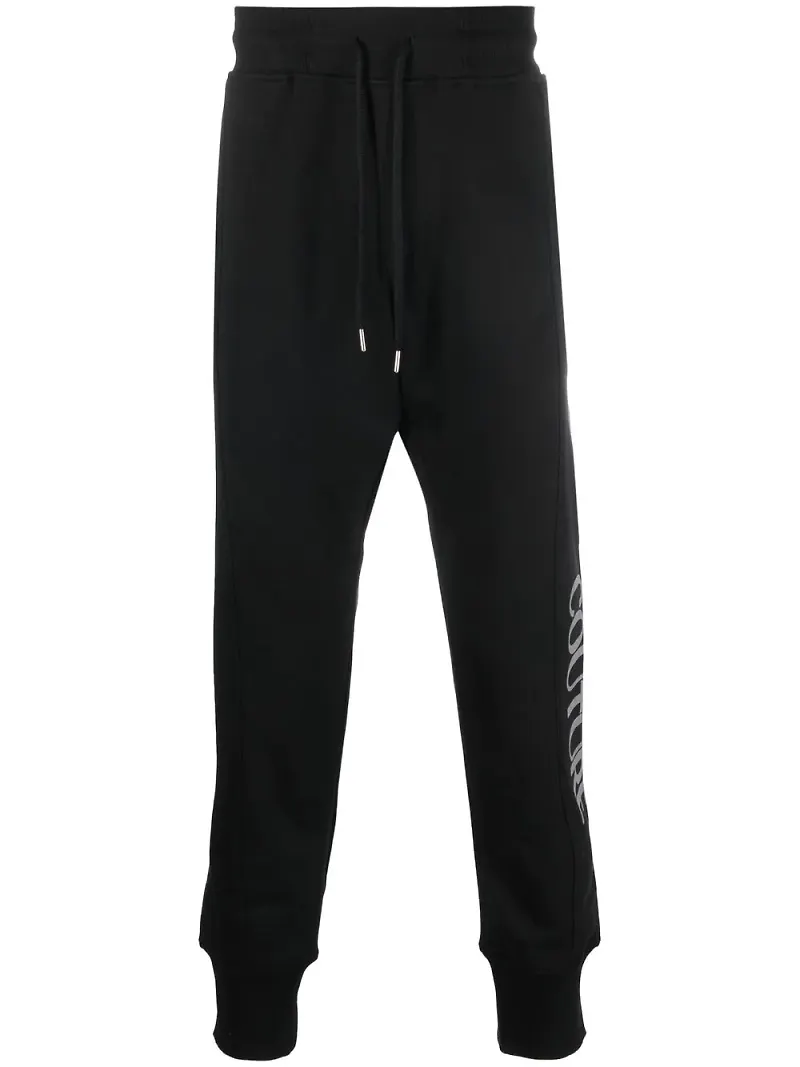 Versace Jeans Couture sweatpants med dragsko - Svart