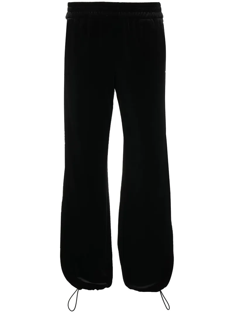 Versace Jeans Couture sweatpants med logotyp - Svart