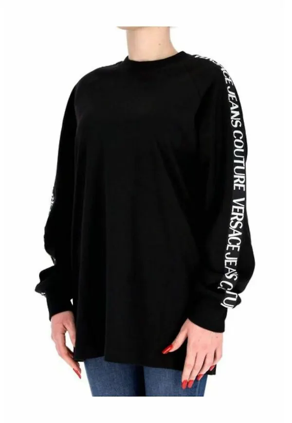 Versace Jeans Couture Sweatshirts & Hoodies Svart, Dam