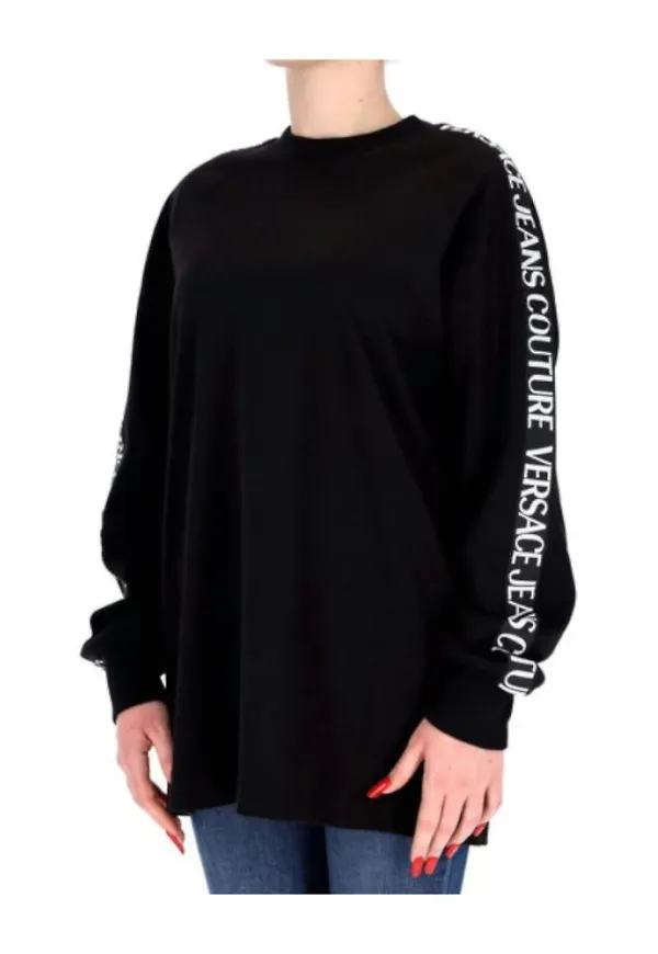 Versace Jeans Couture Sweatshirts Hoodies Svart, Dam
