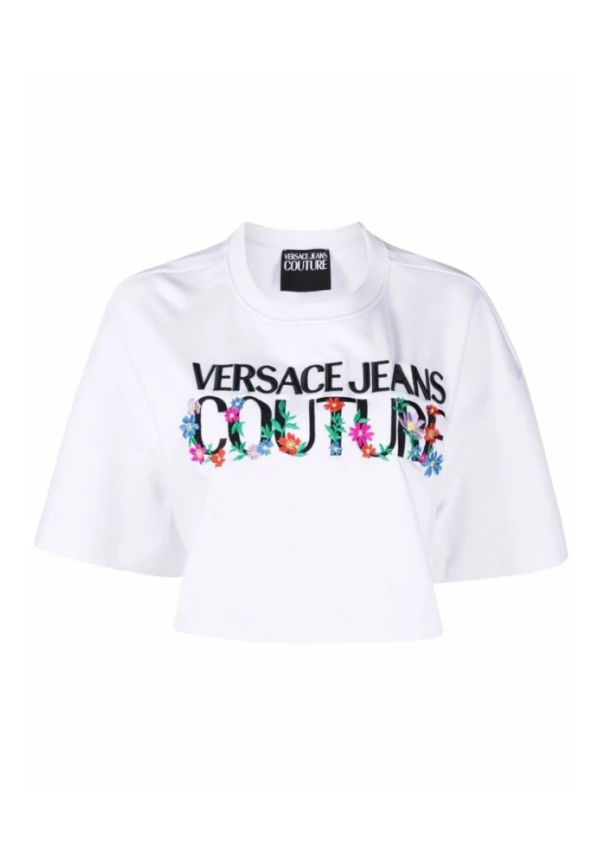 Versace Jeans Couture T-shirt Vit, Dam