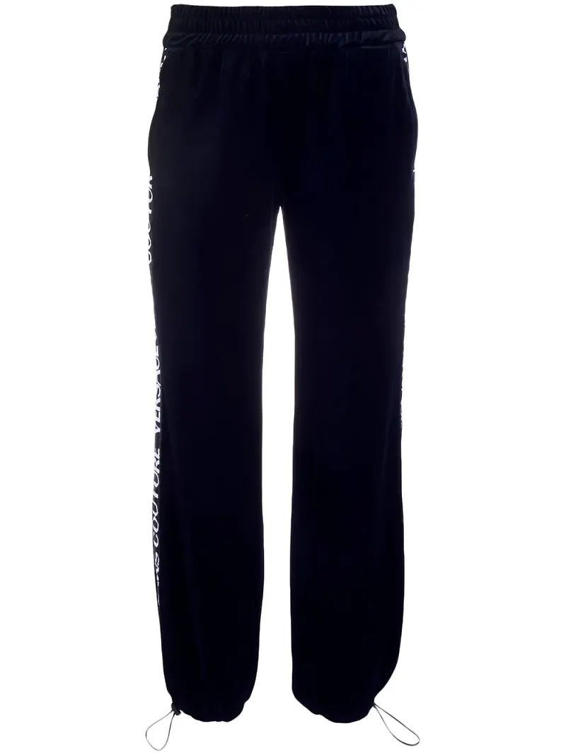 Versace Jeans Couture trackpants med logotyp - Blå