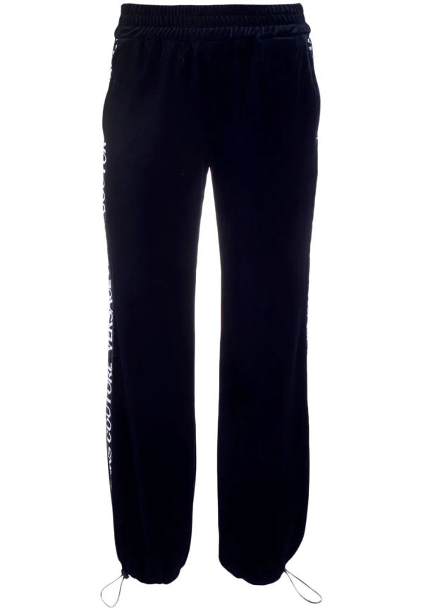 Versace Jeans Couture trackpants med logotyp - Blå