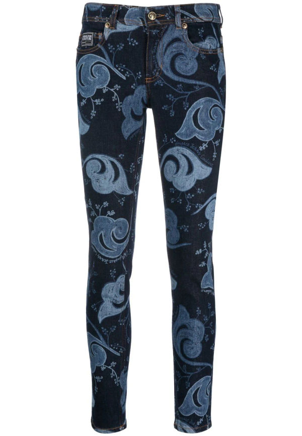 Versace Jeans Couture Twigs skinny-jeans - Blå