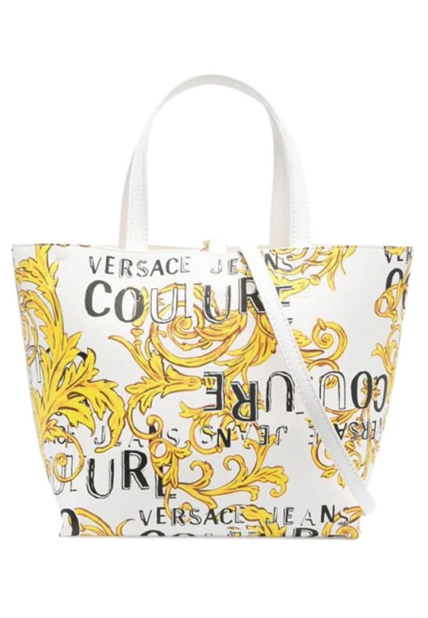 Versace Jeans Couture Tygväskor Vit, Dam