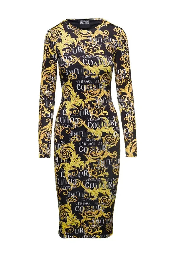 Versace Jeans Couture Versace Jeans Couture Dresses Yellow Gul, Dam