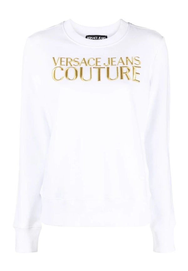 Versace Jeans Couture Versace jeans couture tröjor Vit, Dam