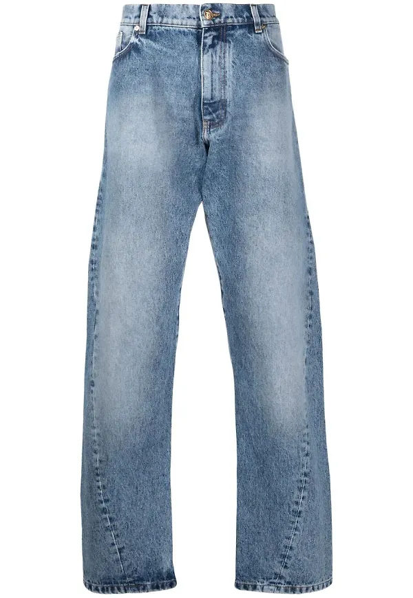 Versace jeans med vriden söm - Blå