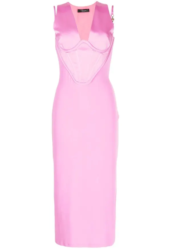 Versace korsettklänning - Rosa