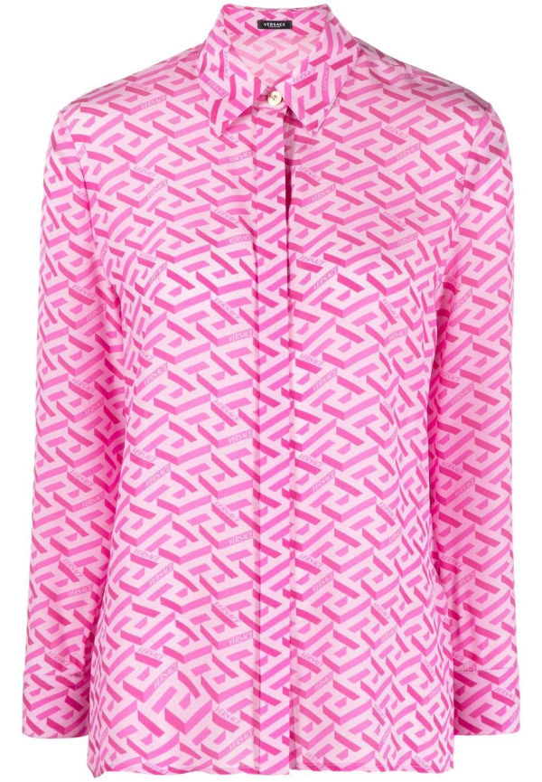 Versace La Greca skjorta - Rosa