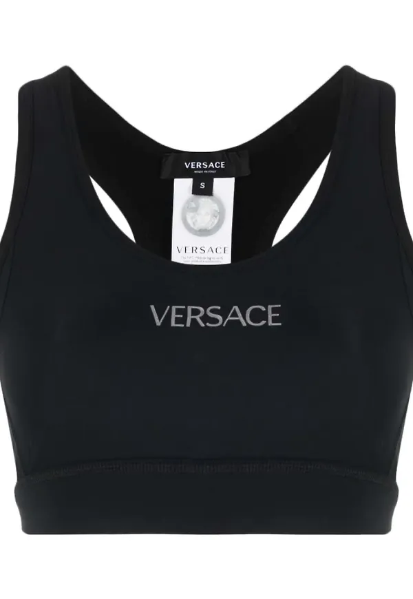 Versace La Greca sport-BH - Svart