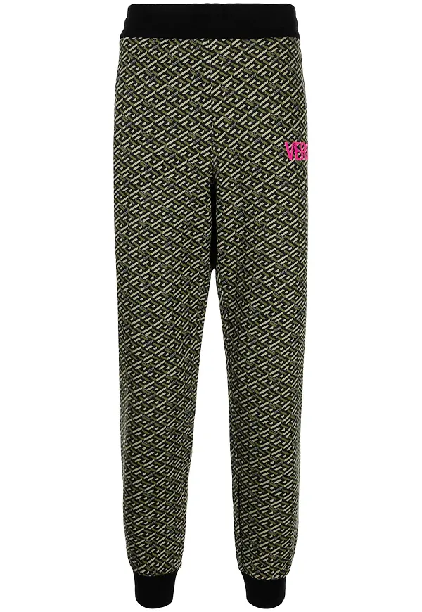 Versace La Greca sweatpants - Grön