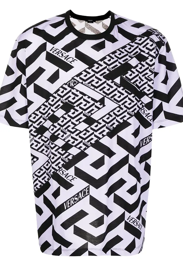Versace La Greca t-shirt - Lila