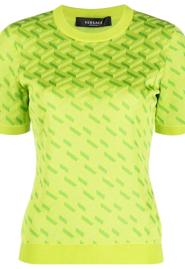 Versace La Greca topp - Grön