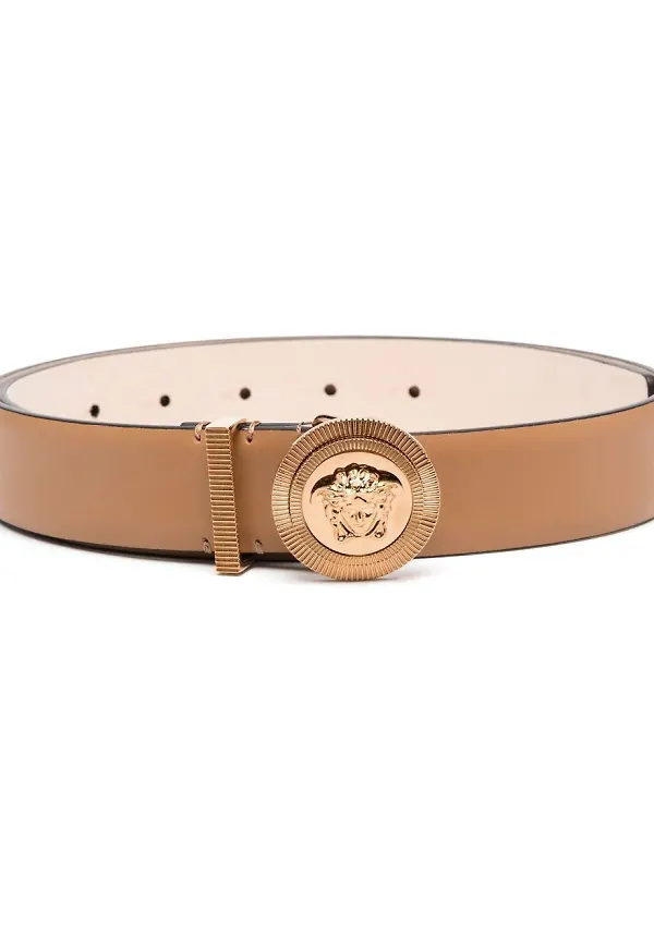 Versace Medusa-bälte med spänne - Neutral