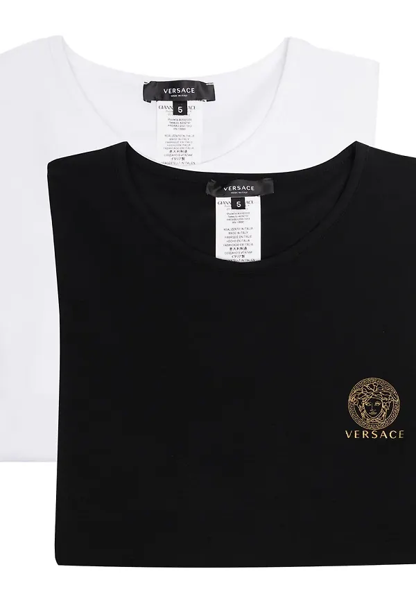 Versace Medusa 2-pack t-shirts - Svart