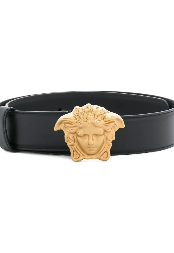 Versace Medusa buckle belt - Svart