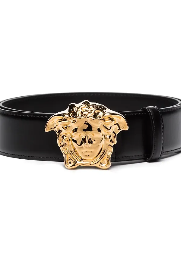 Versace Medusa bälte - Svart
