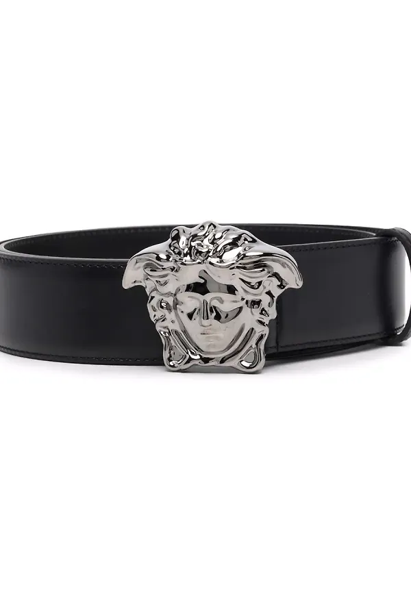 Versace Medusa bälte - Svart