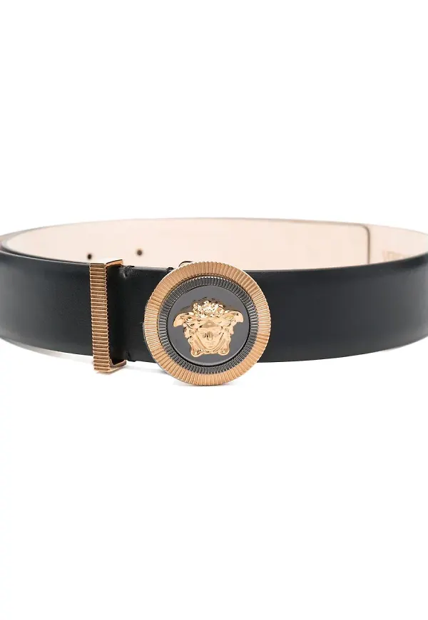 Versace Medusa bälte - Svart