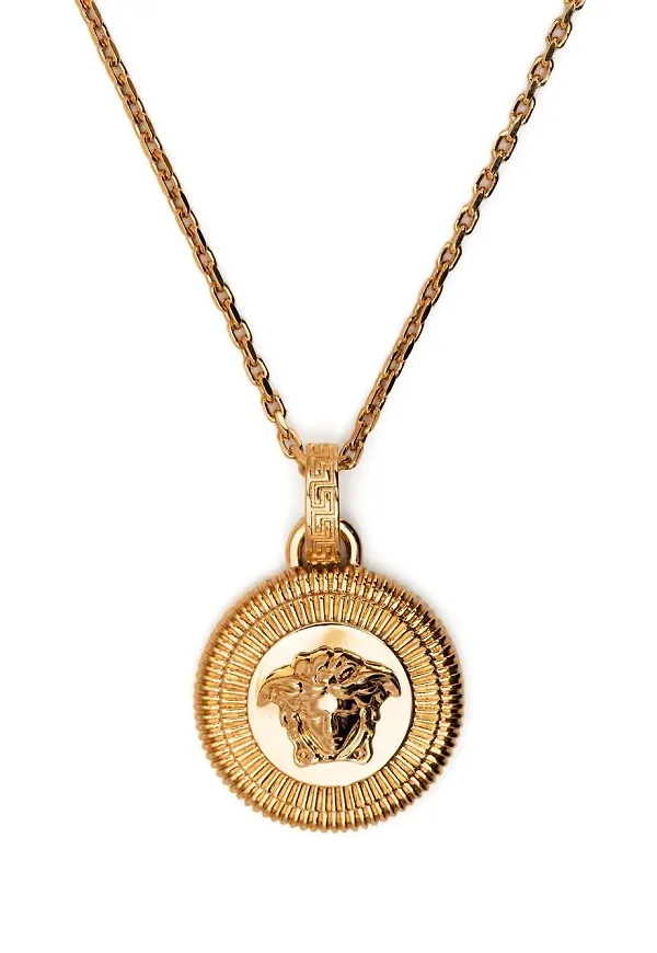 Versace Medusa halsband med hänge - Guldfärgad