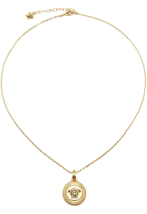 Versace Medusa halsband med hänge - Guldfärgad
