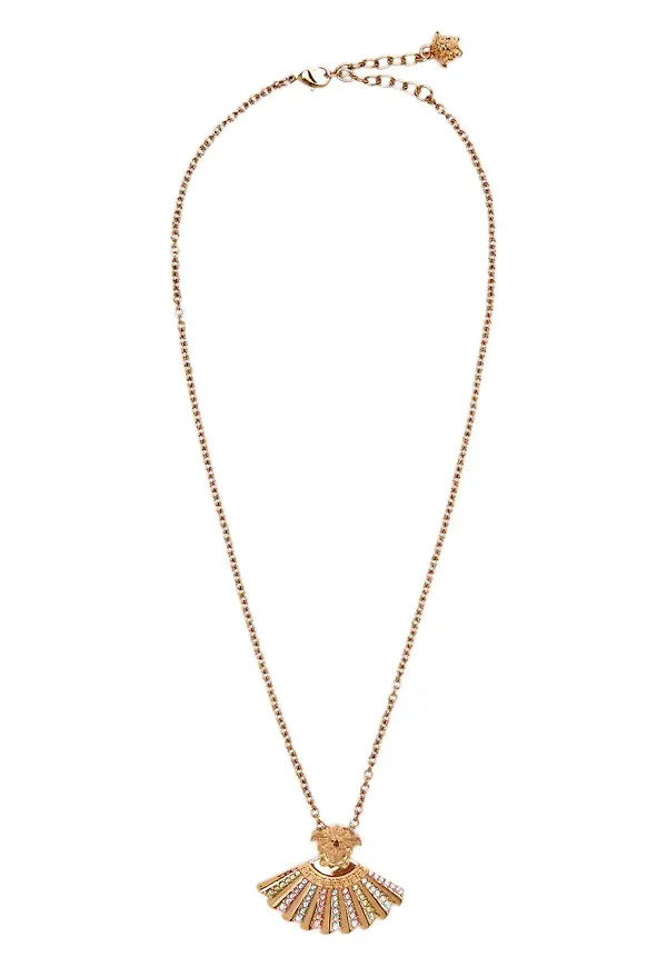 Versace Medusa halsband med hänge - Guldfärgad
