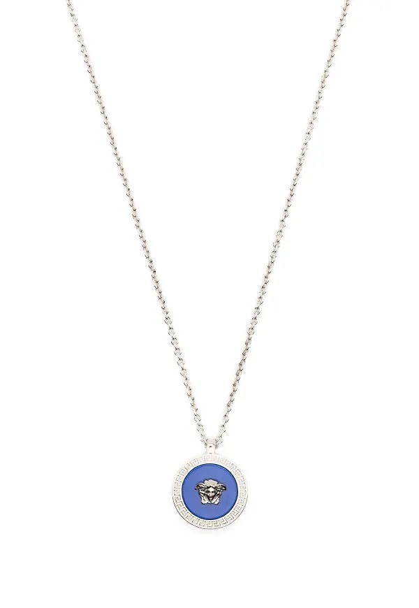 Versace Medusa halsband med hänge - Silverfärgad