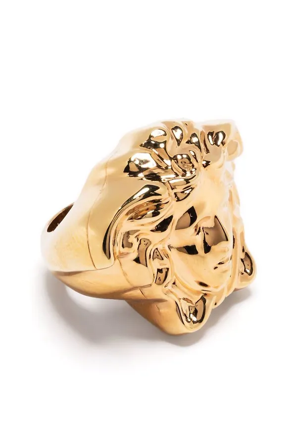 Versace Medusa Head ring - Guldfärgad