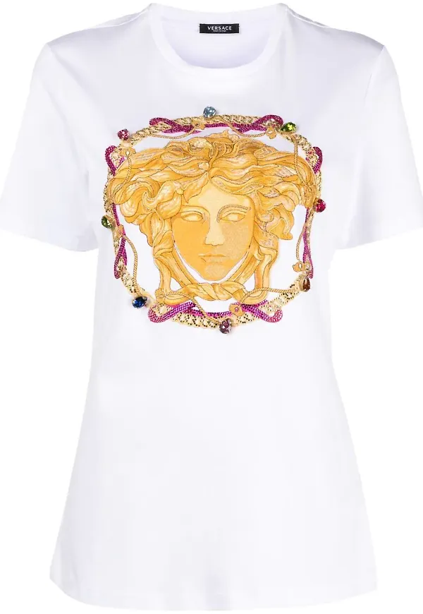 Versace Medusa Head t-shirt - Vit