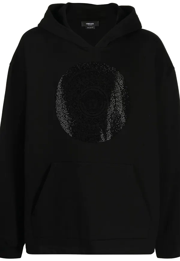 Versace Medusa hoodie - Svart
