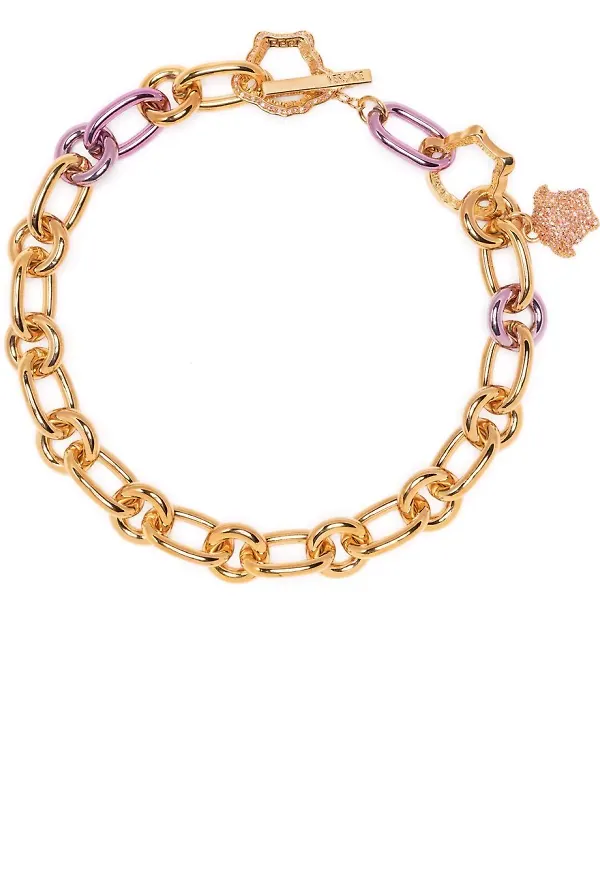 Versace Medusa kedjehalsband - Guldfärgad
