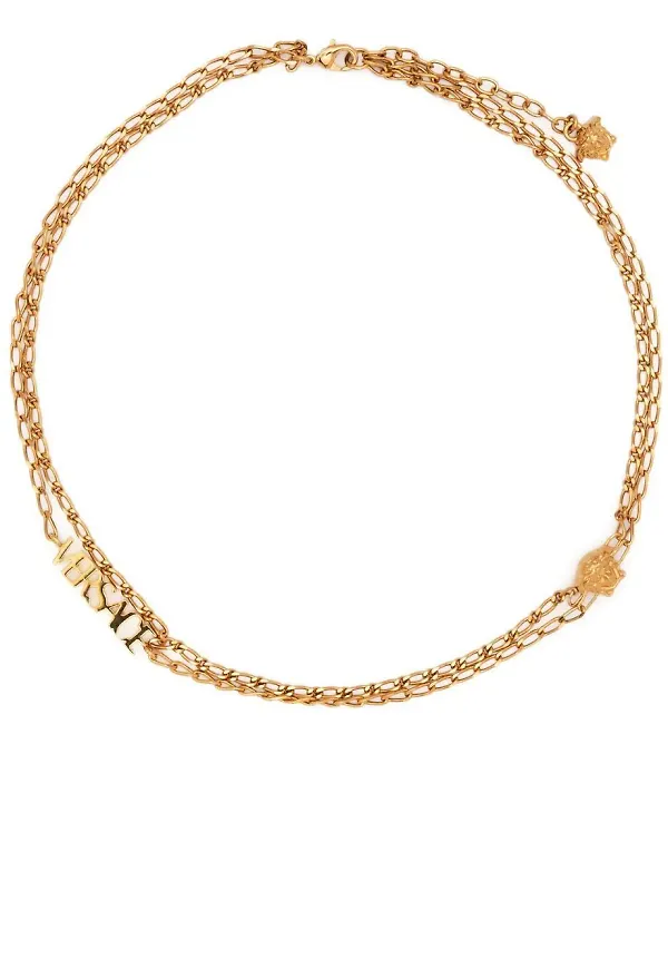 Versace Medusa kedjehalsband - Guldfärgad